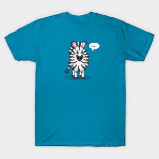 Eggy Zebra T-Shirt